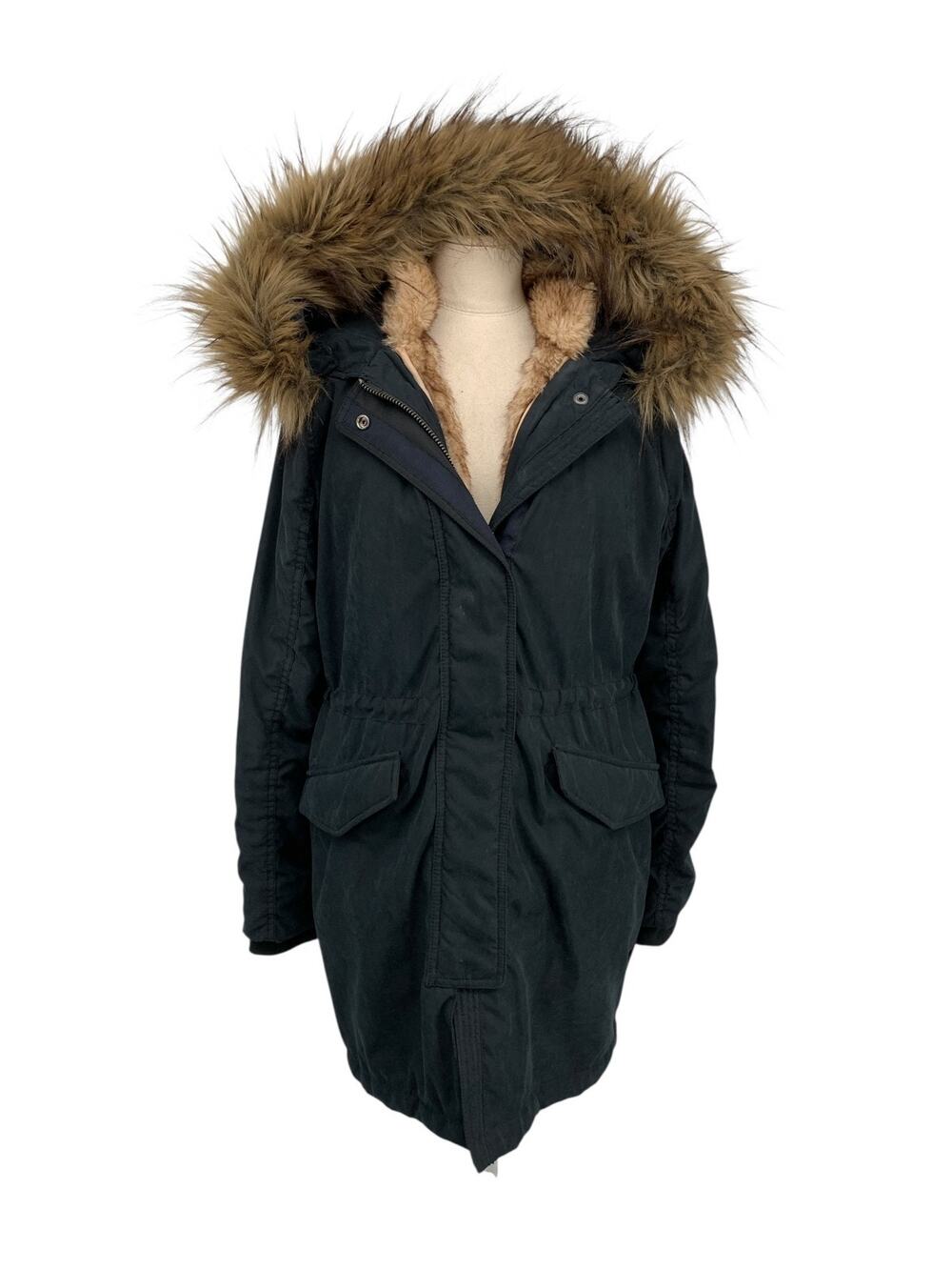 Abercrombie & Fitch 3-in-1 Parka Hooded Jacket Womens Size Med